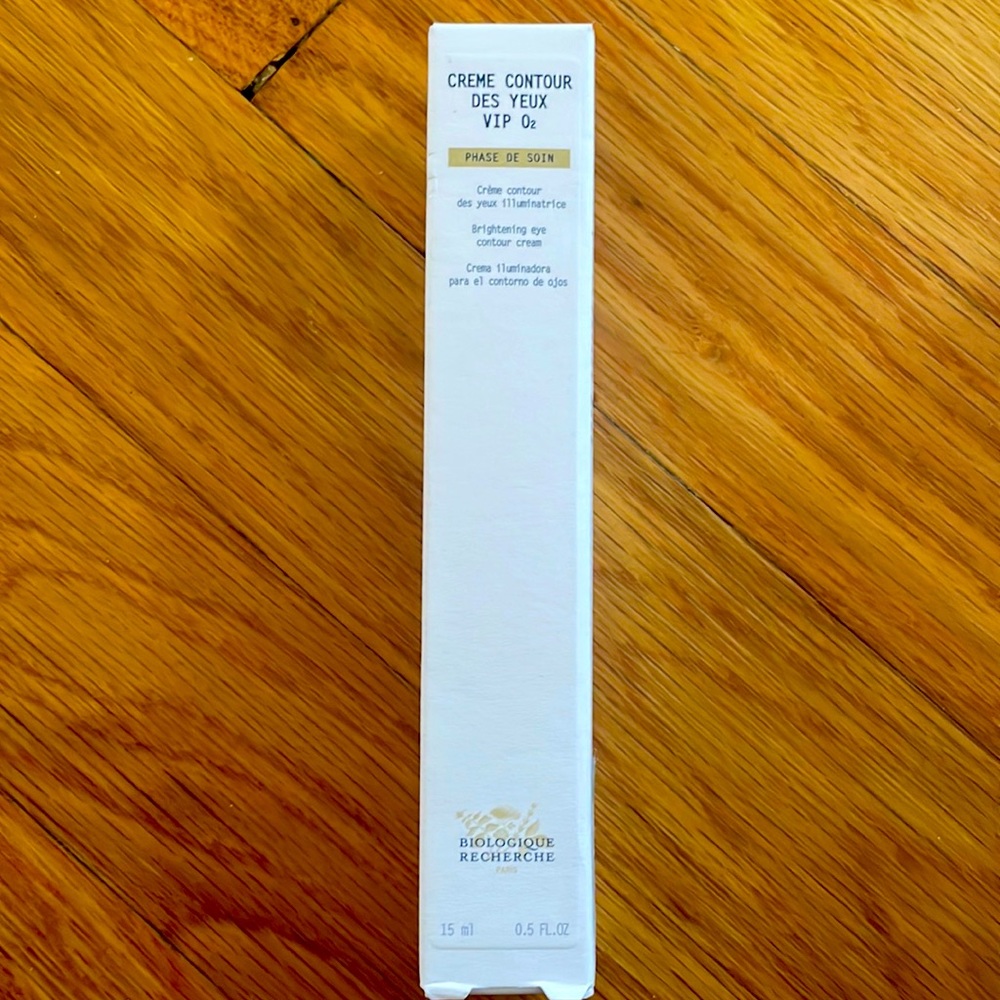 Brand new never used biologique Recherche eye cream!  Vip02 never used in box